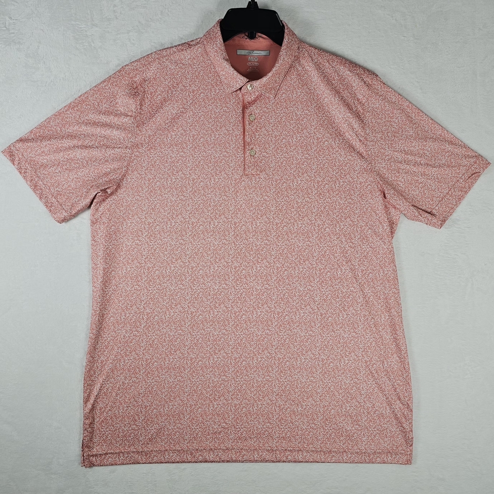 Greg Norman ML75 Performance Golf Tech Polo Shirt Men's XL Short Sleeve